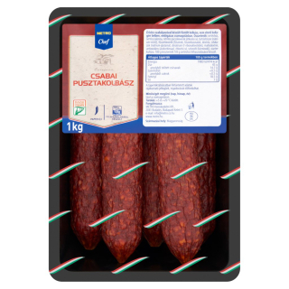Csabaer Pusztawurst mit Paprika * ca. 1kg
