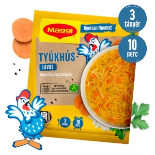 Tyúkhúsleves metélttel - Hünersuppe mit Feinnudel 40g - 3 Portionen
