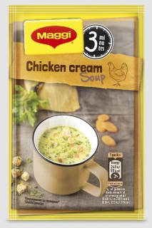 Csirkekrémleves - Instant Suppe - Hänchencremsuppe - 1 Tasse