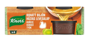 Knorr Bouillon Pur für Hühnersuppe - 4 Stück