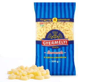 Gyermelyi Hörnchennudeln - 500g - 4 Eier Nudeln