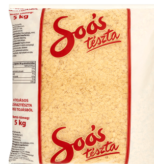 Soós - Maulbeerenblätter-nudeln - 4 Eier- 5kg
