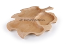 Holzplatte - Weintraubenblatt - 54x39cm