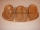 Holzplatten Set - 10teilig - oval