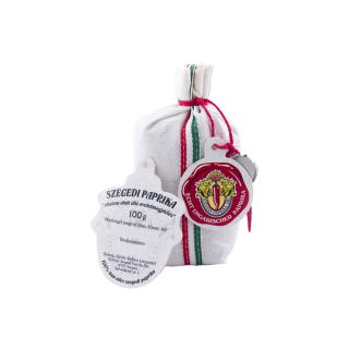 Paprikapulver aus Szeged - 100g - im Leinensack - Premium - Original aus Ungarn