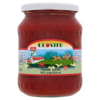 Original ungar. natur Lecsó (Letscho) mit 30% Papika 680g - Original aus Ungarn
