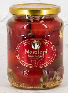 Noszlopi In Essig eingelegte scharfe Chili-Paprika 600 g 1/1
