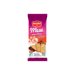 Detki - Mese Keks - Honiglinzer mit Zartbitterschokoladenüberzug - 200g