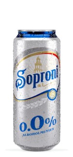 Soproni Àszok Szüz 0,5 Liter * Alkoholfreies Bier