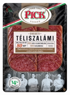 Original Ungarische Pick Winter Salami - 100g - geschnitten