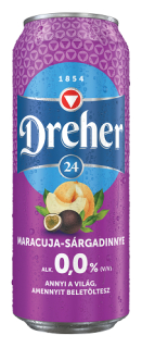 Dreher Bier  Maracuja + Zuckermelone  - 0,5l Dose - Alkoholfrei