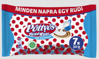 Natur Pöttyös Túró Rudi * 7x30 g mit Milchschokolade