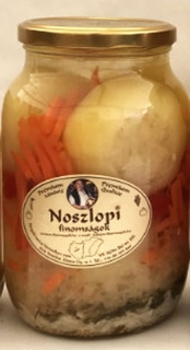 Eingelegte Apfelpaprika mit Kraut gefüllt - 1062ml 1/6
