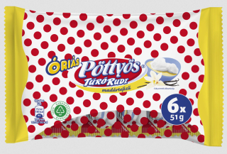 Pöttyös Túró Rudi * 6x51 g mit Madártej Gescmack