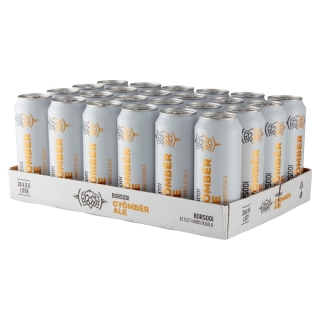 24 x Borsodi Ingwer Ale 0,5 Liter * original ungarisches Bierspezialität