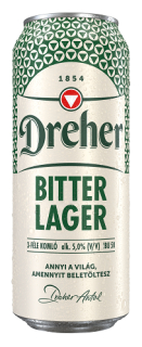 Dreher BITTER LAGER * 0,5 l Dose * Original ungarisches Bierspezialität