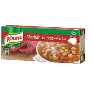 Knorr * Marhahús leves * ungarische Rindfleischsuppe * 12 Würfel