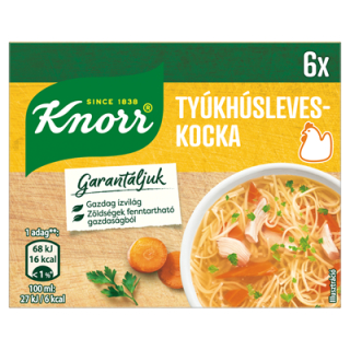 Knorr Tyúkhús leves * ungarische Hühnersuppe * 6 Würfel