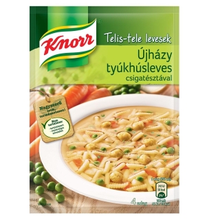 Knorr * Hühnersuppe nach Újházi Art * 4 Portionen