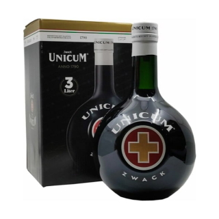 Zwack - UNICUM - original ungarische Kräuterlikör - 3,0 Liter