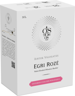 Ostoros Erlauer Rosé * 3 Liter * halbtrocken - Bag in Box