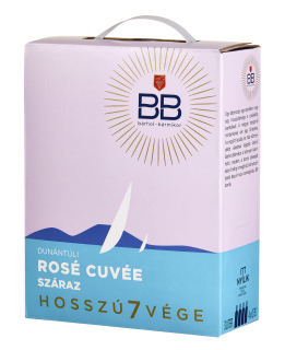 BB Balatonboglarer * Rosé Cuvée * 3 Liter -  trocken - Bag in Box