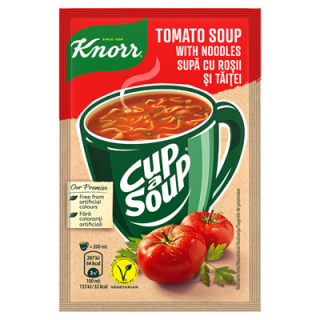 Knorr * Tomatensuppe mit Nudeln * Instant Suppe für eine Tasse