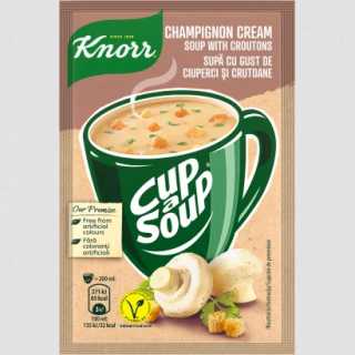 Knorr * Champignon Cremesuppe m. Croutons * 1 Tasse