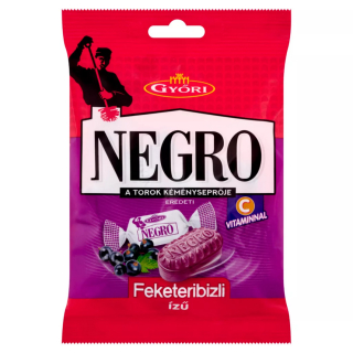 "NEGRO" Original ungarische Hustenbonbons * schwarze Johannisbeeren * 63g