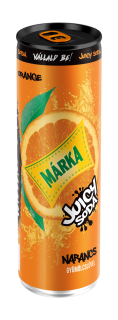 Márka - JUICY SODA - Narancs - Erfrischungsgetränk mit Orange - 0,25 L