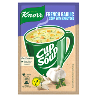 Knorr * Knoblauch Creme Suppe m. Croutons * 1 Tasse