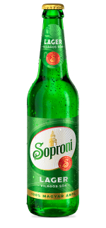 Soproni Àszok 0,5 Liter * original ungarisches Flaschenbier