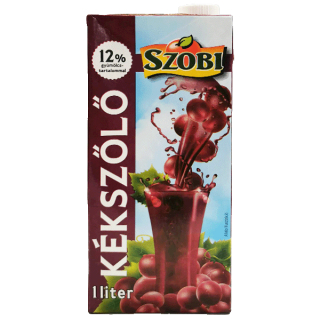 Szobi - Blaue Weintraubensaft - 1 Liter - 12%