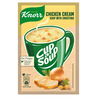 Knorr * Hähnchencremesuppe m. Croutons * 1 Tasse