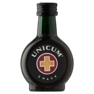 Zwack - UNICUM - original ungarische Kräuterlikör - 0,04 Liter - MINI