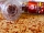 Rubin grob bemalener Paprika - scharf - 40g mit Mahlkopfes