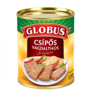 Globus - Frühstücksfleich - scharf - 130g