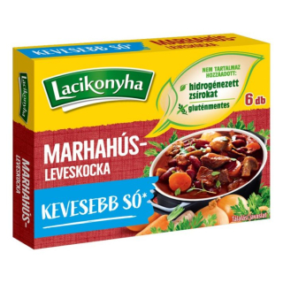 Lacikonyha Rinderbrühwürfel - Intensiver Rindfleischgeschmack