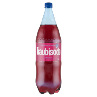 TRAUBISODA - 1,75 Liter - Blaue-Weintraube