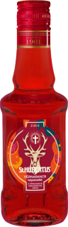 Zwack - St. Hubertus Blutorange - original ungarische Kräuterlikörspezialität - 0,2 Liter