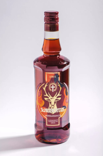 Zwack - St. Hubertus Blutorange - original ungarische Kräuterlikörspezialität - 0,7 Liter