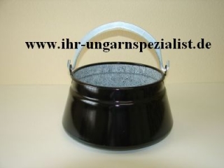 Fischsuppenkessel 13 Liter - Emaille mit original Gewürzmischung