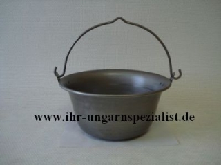 Gulaschkessel - Natur-Eisen 20 l + Kochlöffel + Gulaschcreme